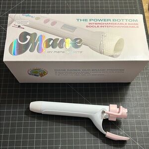 Mane 1” Curling Iron with Power Bottom Interchangeable Base